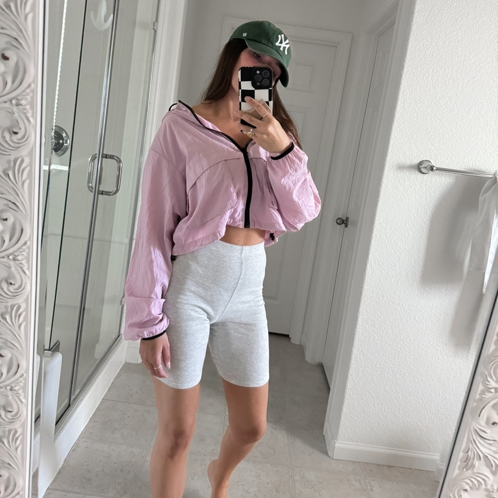 Pink windbreaker jacket - Picture 2 of 2